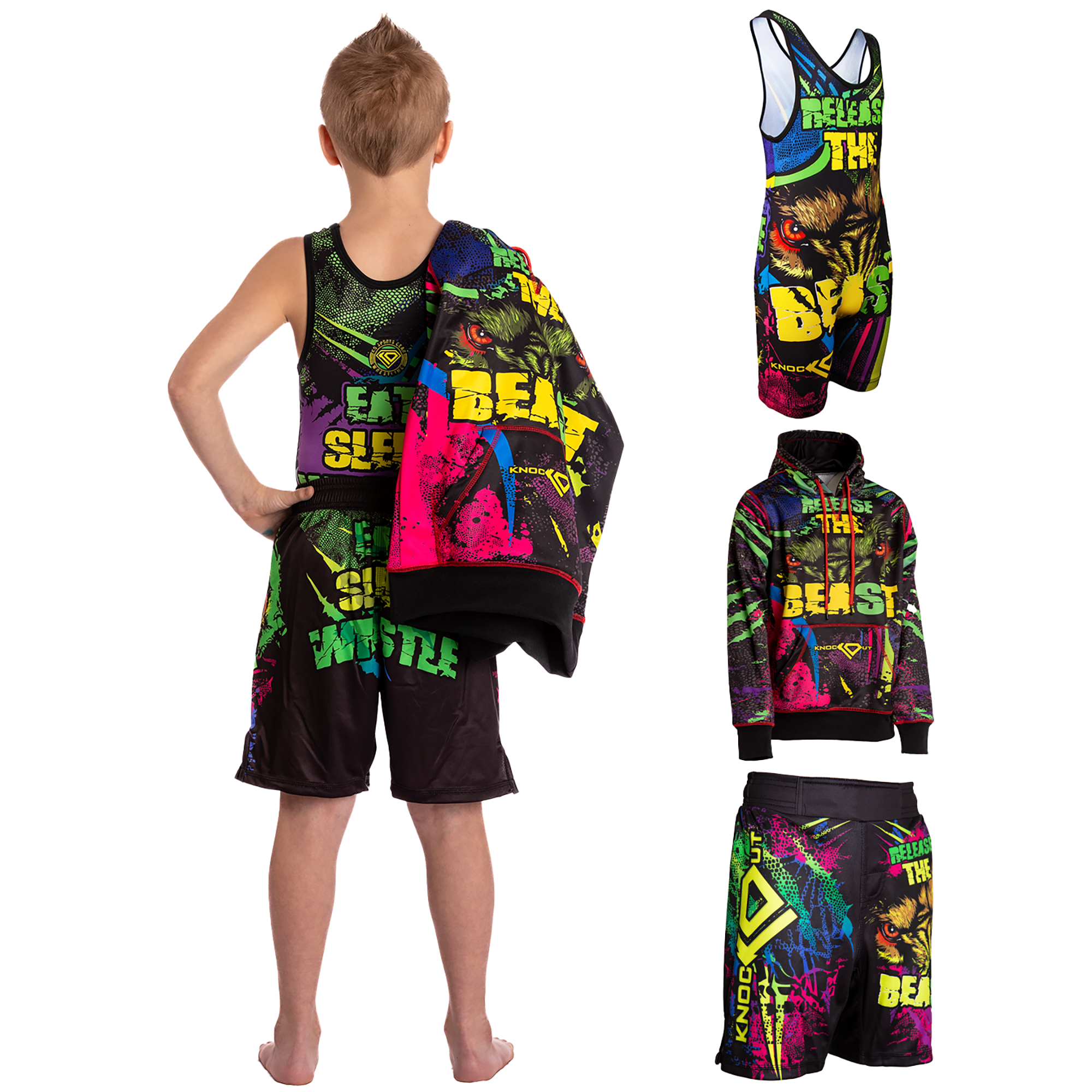 Wrestling Kit by KO Sports Gear: RELEASE THE BEAST