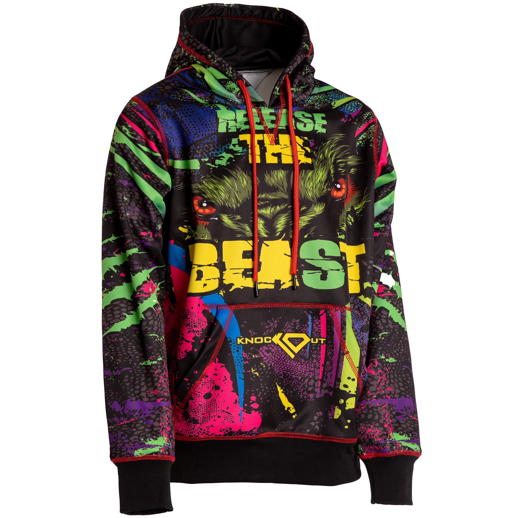Pullover Hooded Sweatshirt by KO Sports Gear: RELEASE THE BEAST