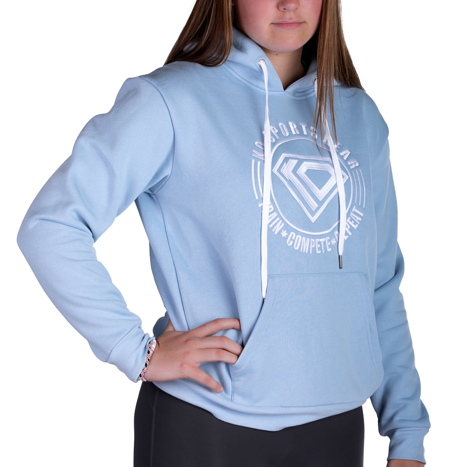KO Sports Gear Pullover Hooded Sweatshirt – Blue
