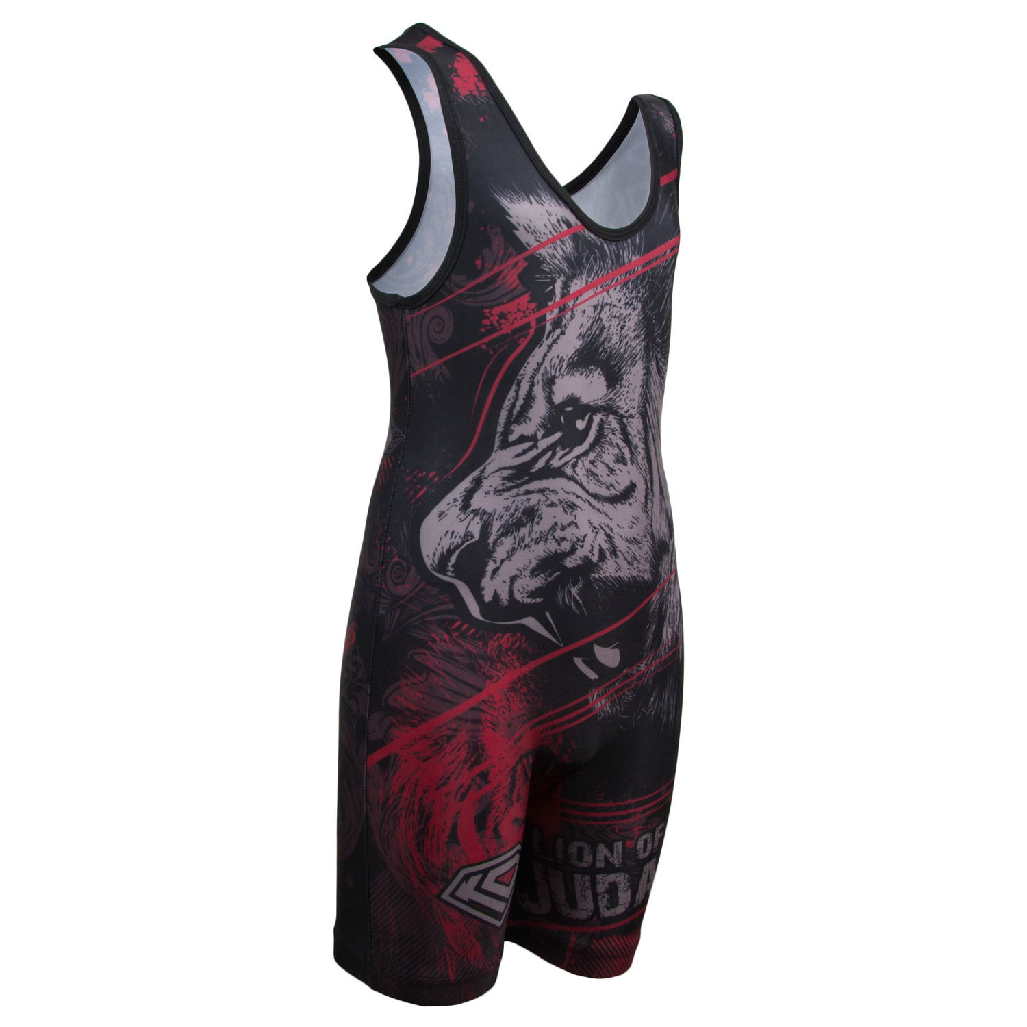 Wrestling Singlet by KO Sports Gear: LION OF JUDAH