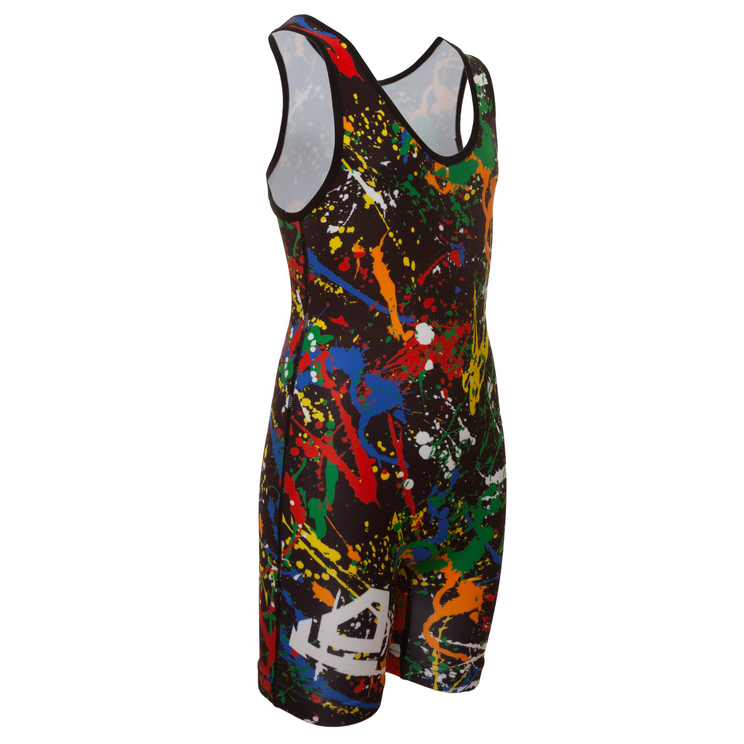 Wrestling Singlet by KO Sports Gear: PAINT SPLATTER