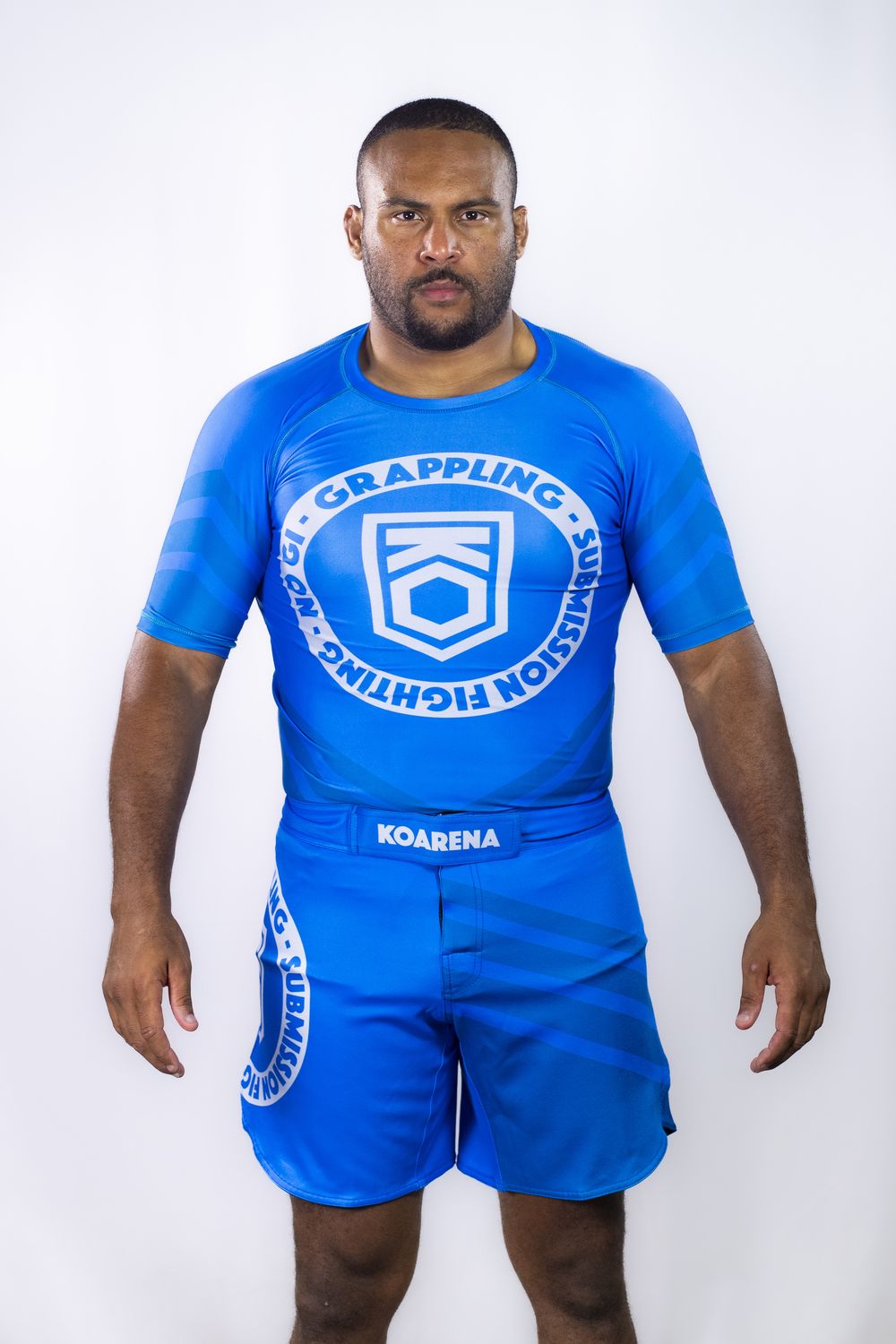 KOARENA Grappling Fight Shorts Azul