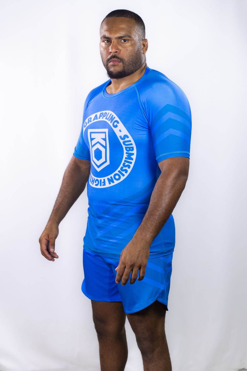KOARENA Grappling Rashguard SS Azul