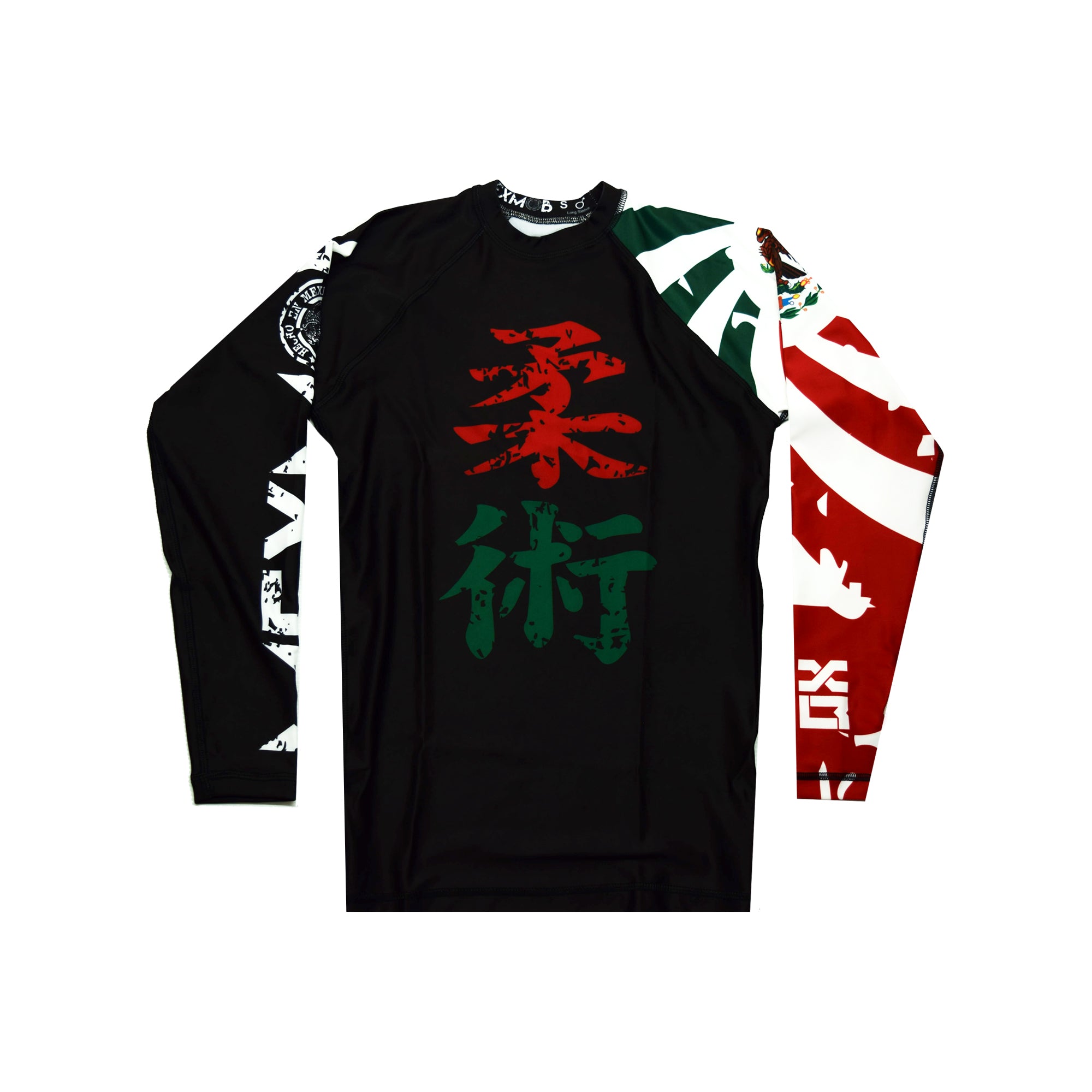 RASHGUARD BJJMX MANGA LARGA