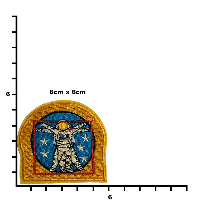 Da Vinci Astronaut -  Patch
