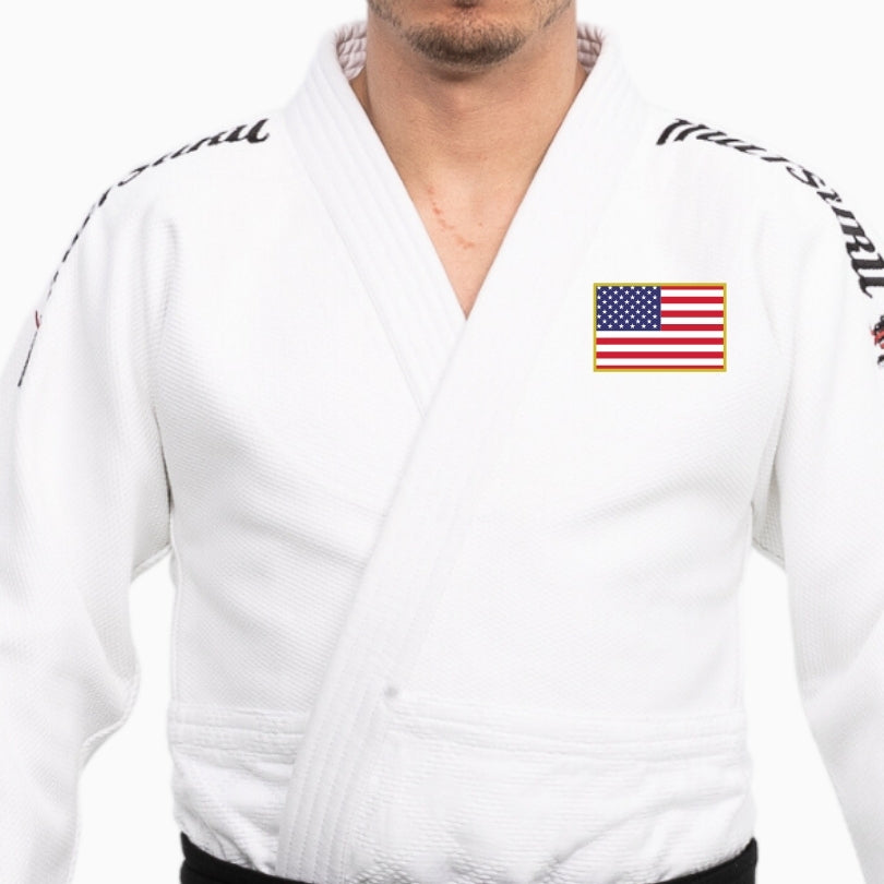 American Flag Embroidery