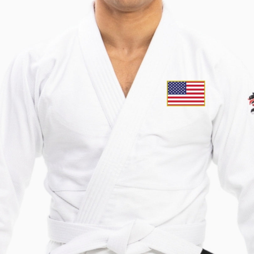 American Flag Embroidery