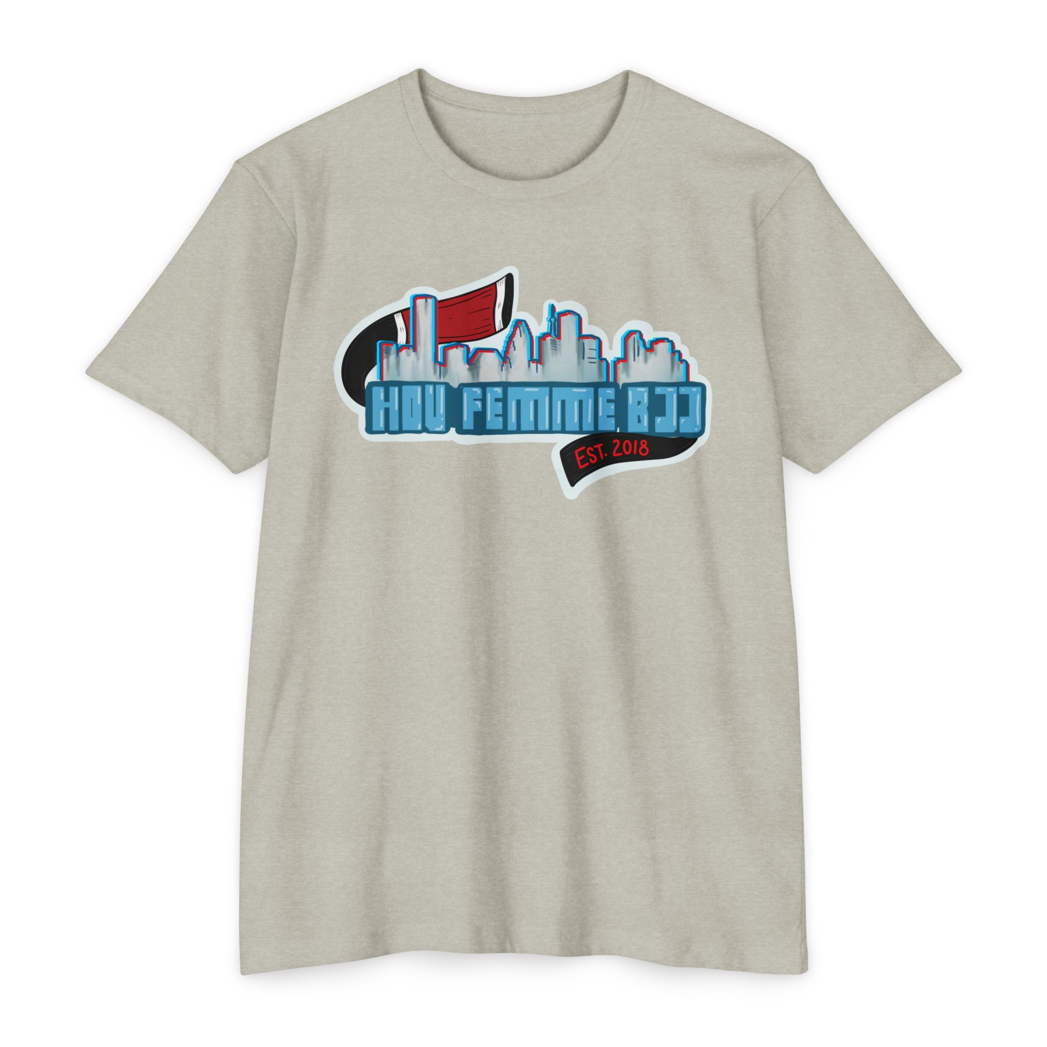 Houston Femme BJJ Skyline Tee