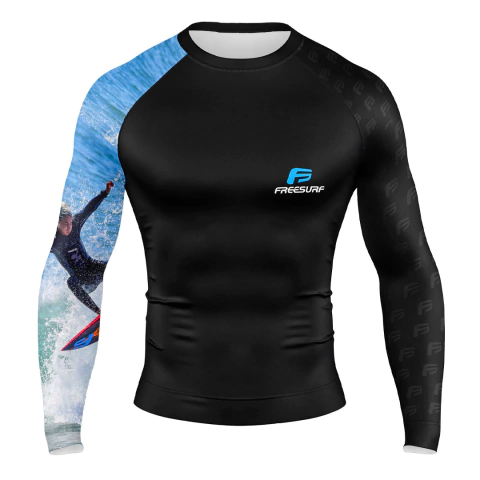Rash Guard Freesurf Black