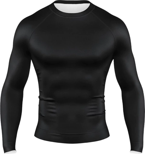 Rash Guard Black Invictus