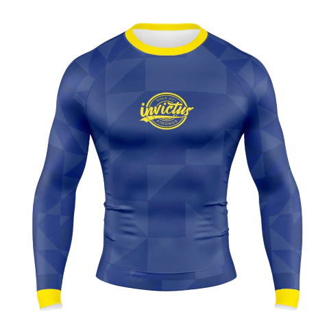 Rash Guard Brasil Invictus Azul