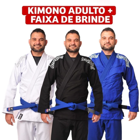 kit Kimono Adulto + Faixa