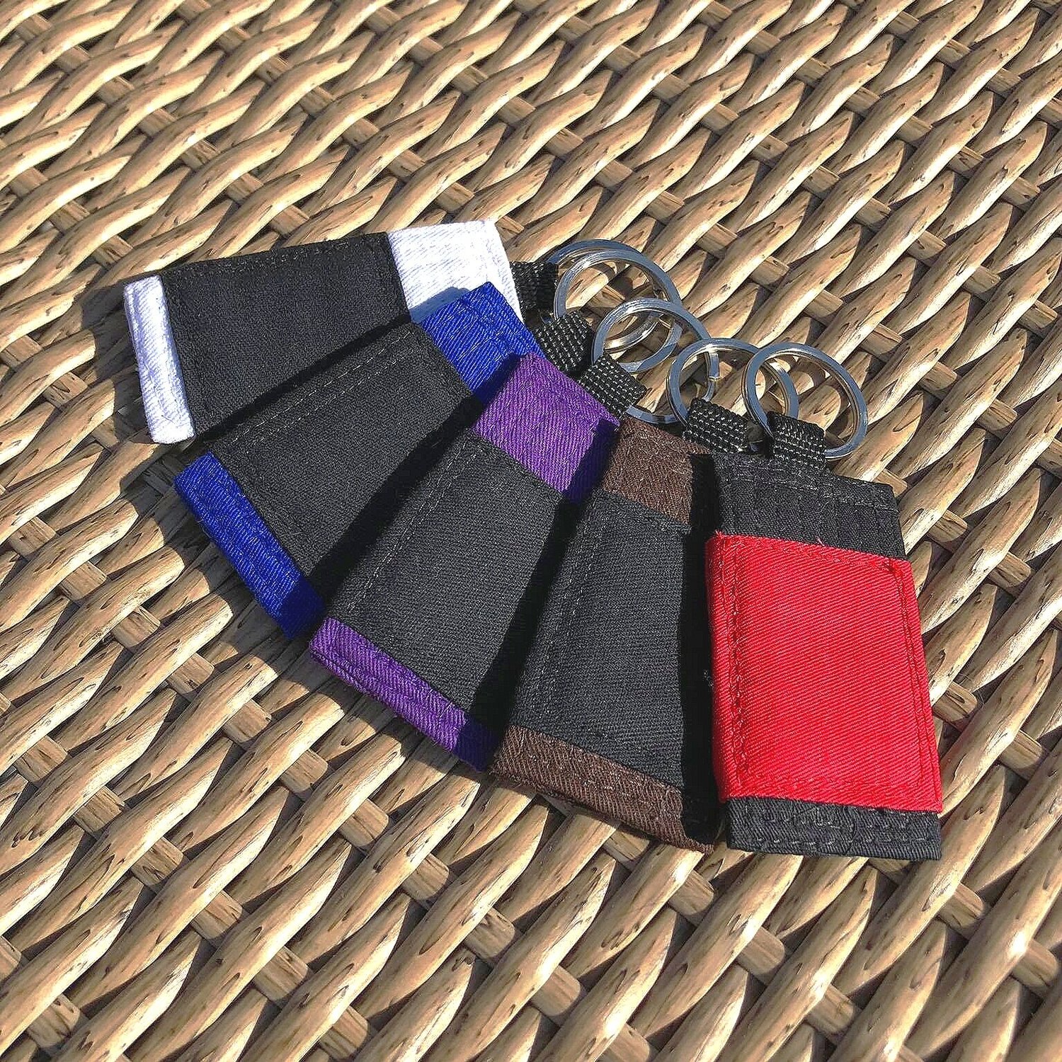 BJJ Belt Ranked Keyring — Fortyeight Fight Wear