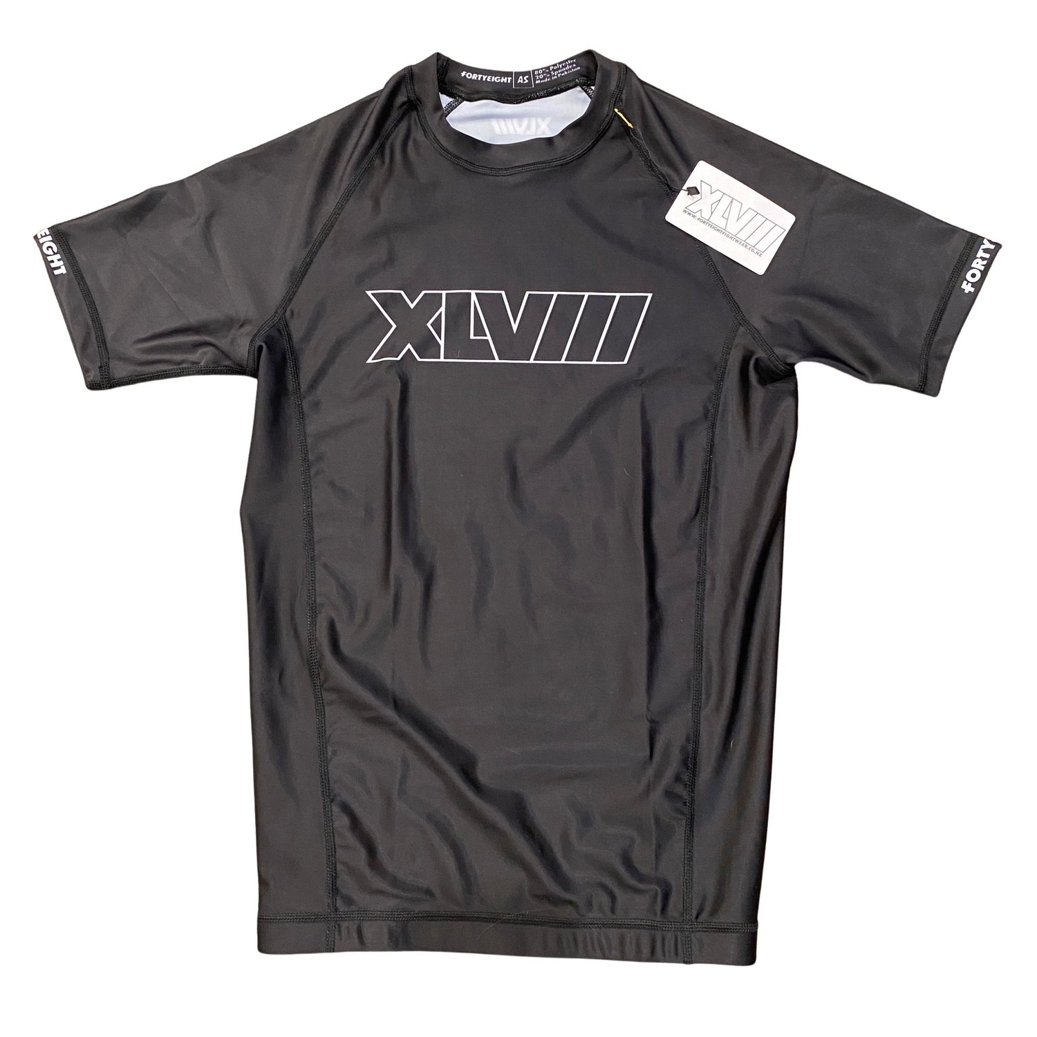 Fortyeight XLVIII Rash Guard — Fortyeight Fight Wear