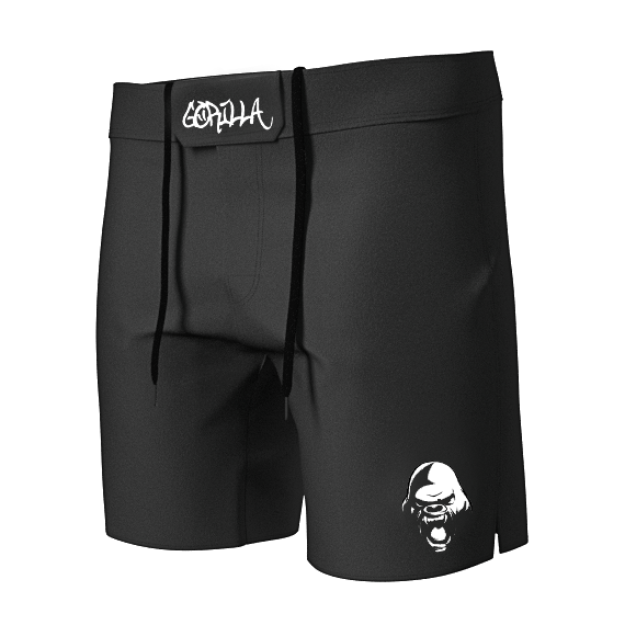 Black Primal MMA Shorts