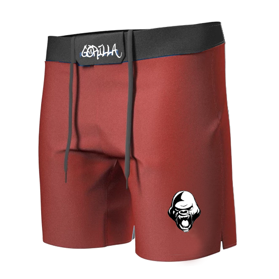Red Primal MMA Shorts