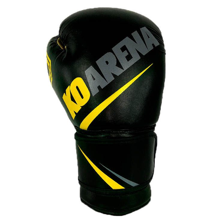 KOARENA Guantes de boxeo SMR Black Team