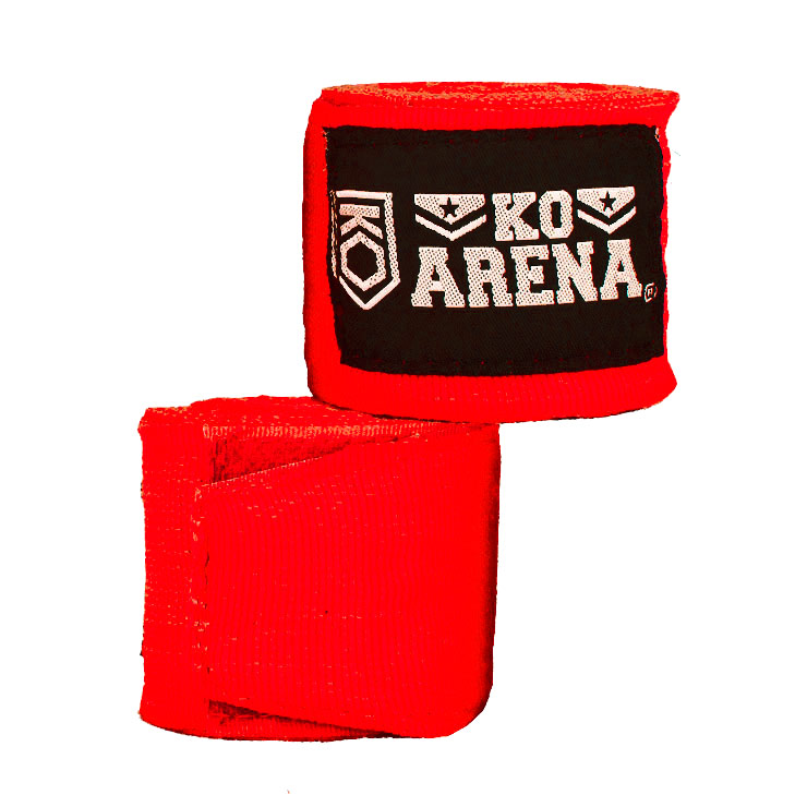 KOARENA Color Series Handwraps Rojo