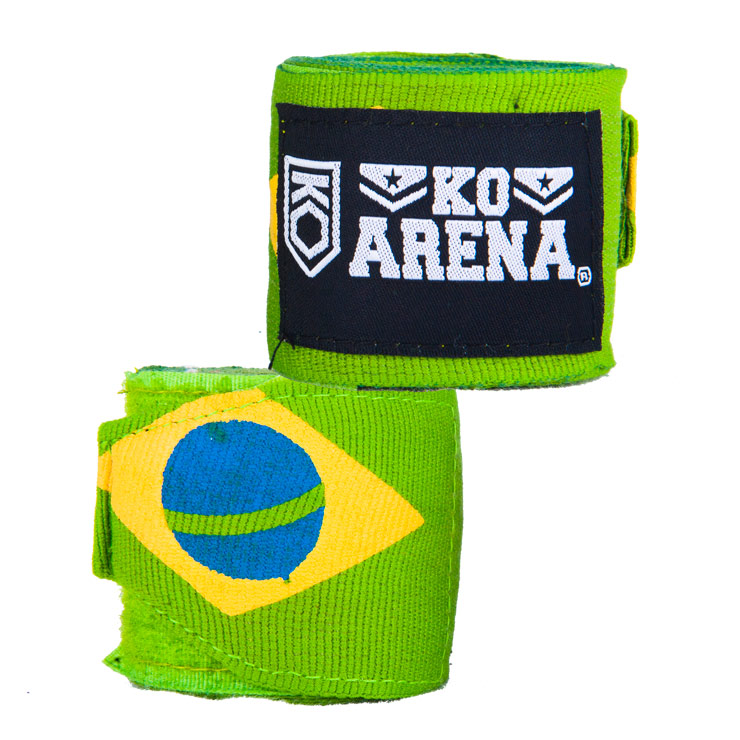 KOARENA Flag Series Handwraps Brasil