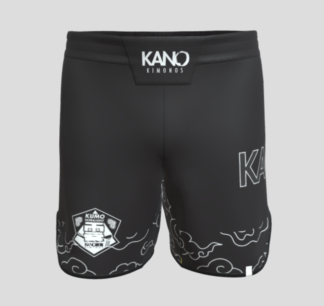 BJJ / MMA FIGHTSHORTS KUMO ULTRALIGHT BLACK