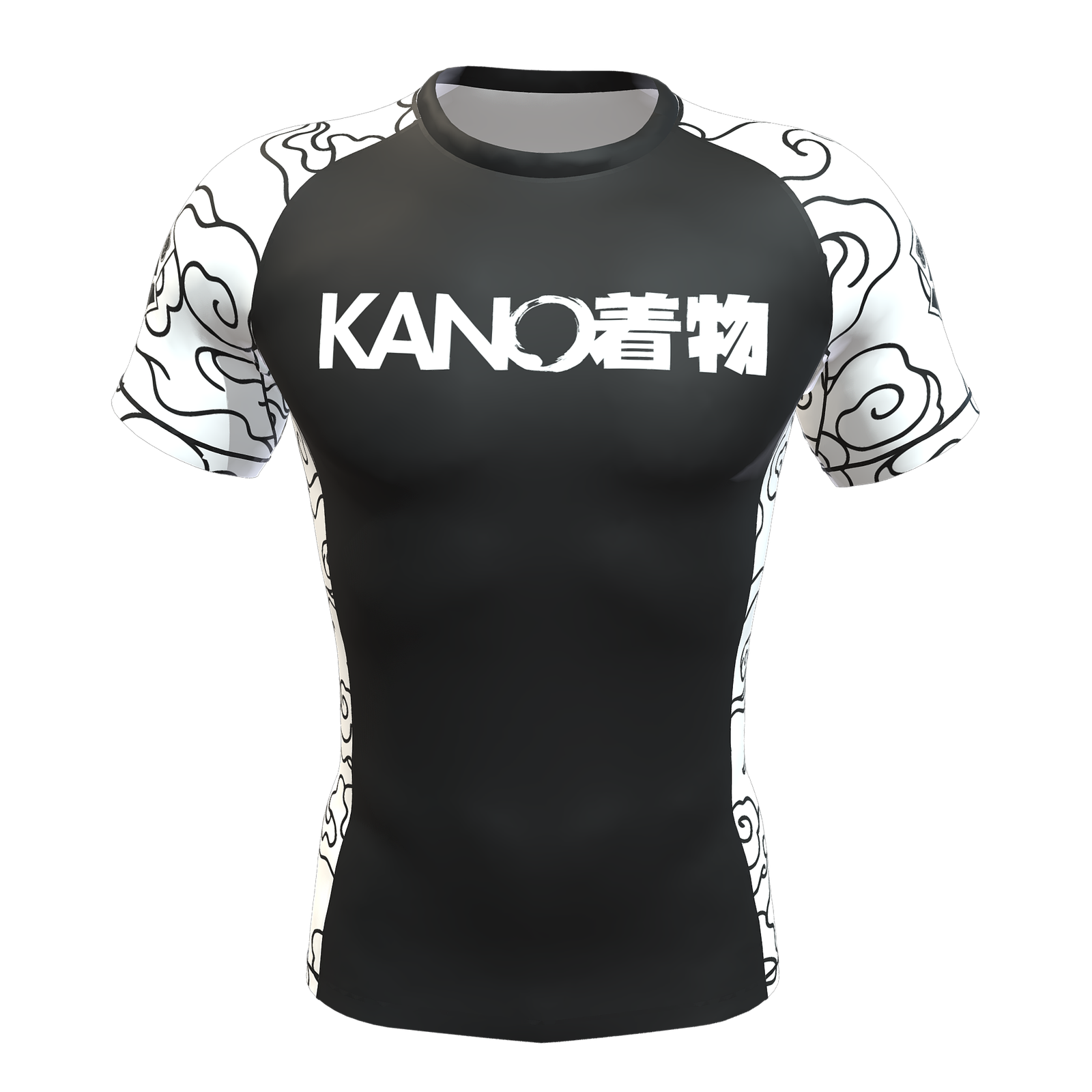 BJJ RASHGUARD COMPETITION KUMO 2026 WHITE BELT ULTRA LIGHT