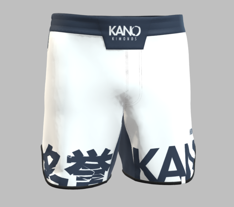 BJJ / MMA FIGHTSHORTS KANJI NAVY