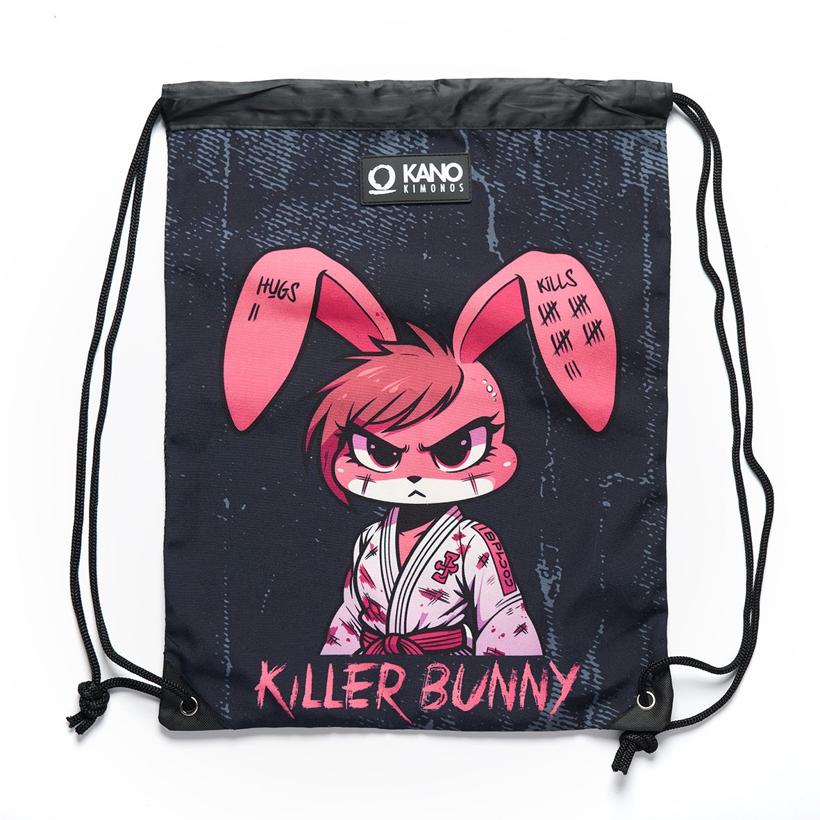 DRAWSTRING BACKPACK KILLER BUNNY