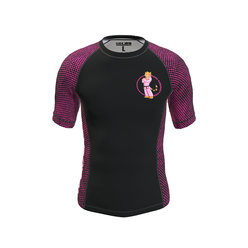 BJJ RASHGUARD KIDS TIGER SHORT SLEEVES
