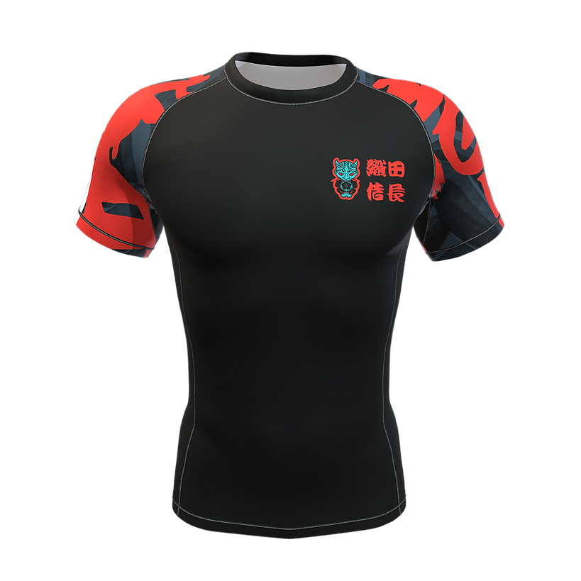 BJJ RASHGUARD NOBUNAGA SHORT SLEEVES