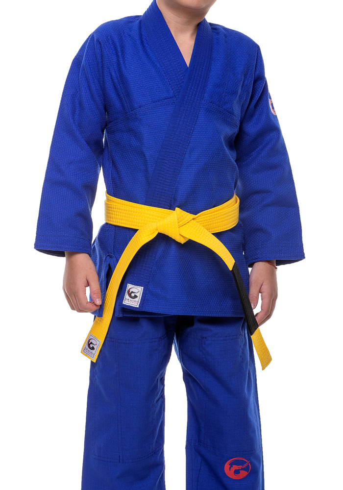 Faixa Dragão Jiu Jitsu Amarela Infantil