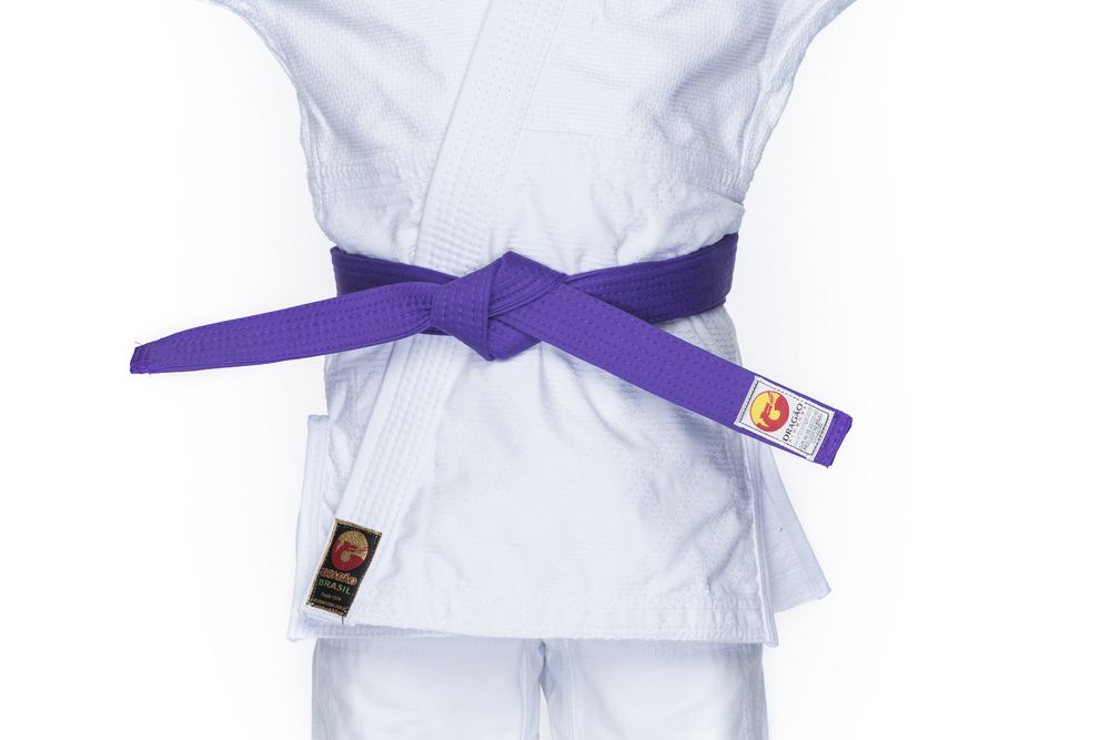 Faixa Dragão Roxa Infantil