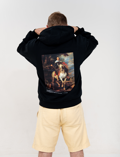 TRIUMFÁLNÍ NÁVRAT / oversize mikina s kapucí – unisex