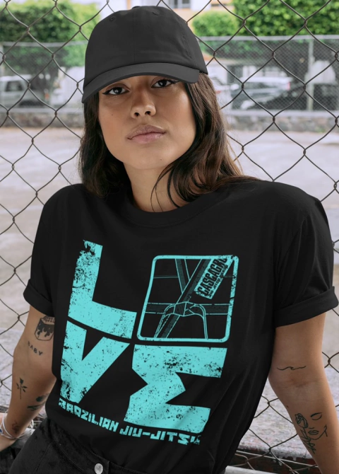 Camiseta Feminina Love Bjj