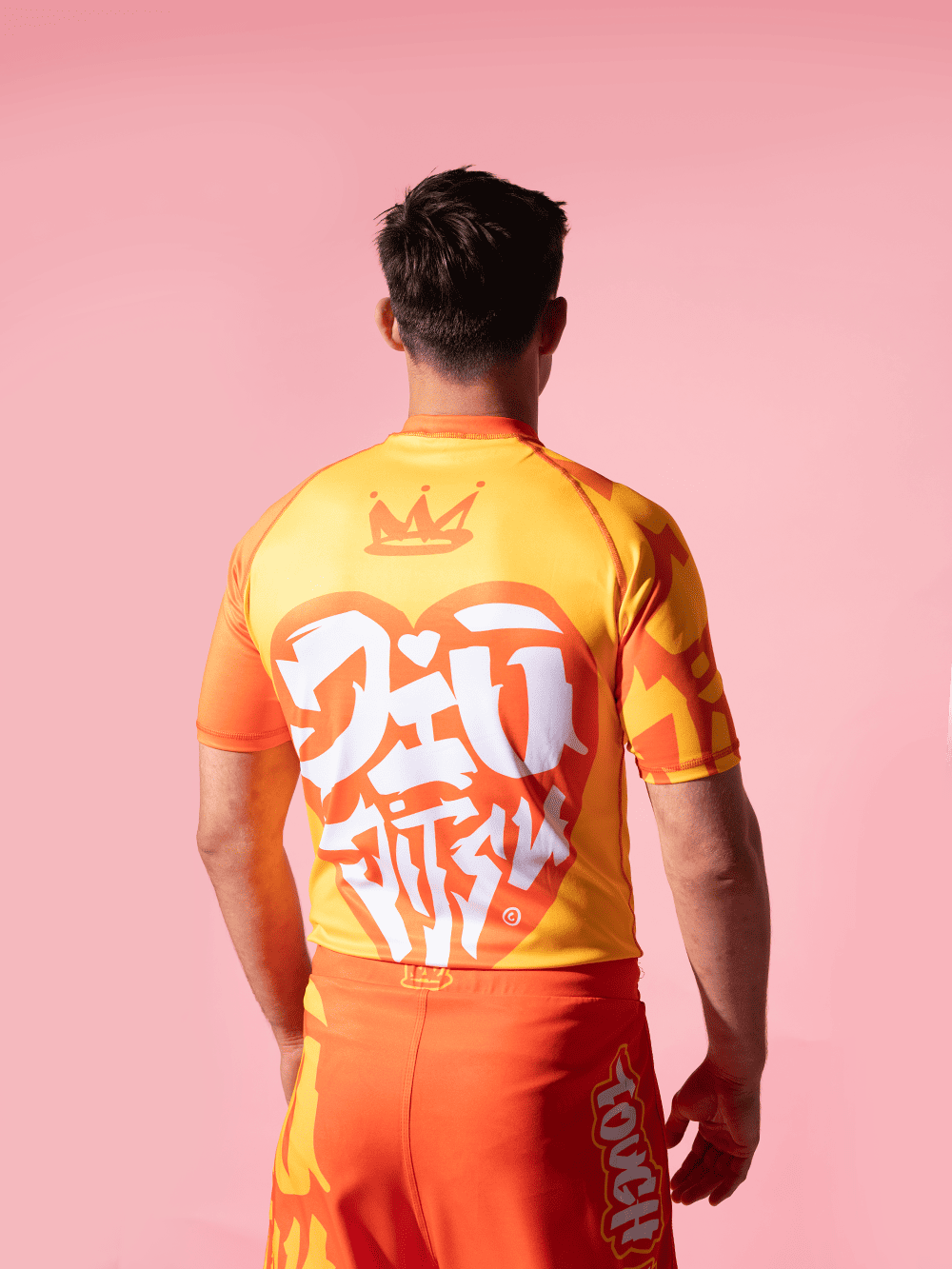 Rashguard “Tough Love” – Orange