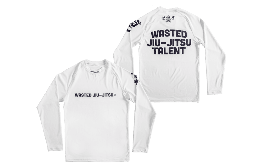BS™ Rashguard Long ‘WJJT’ White