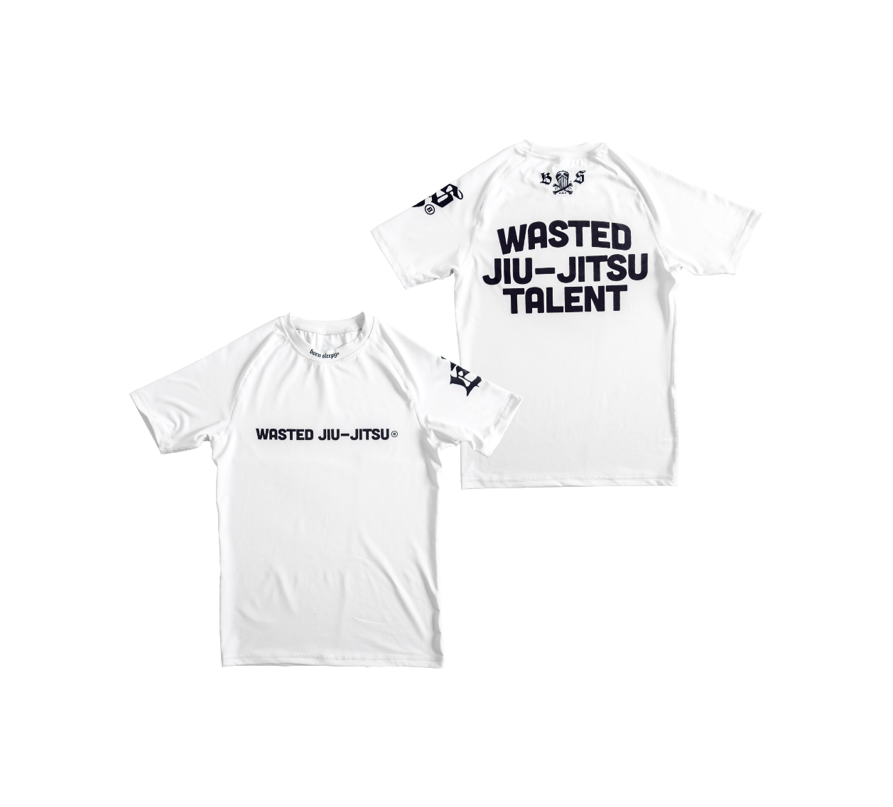 BS™ Rashguard ‘WJJT’ Short White