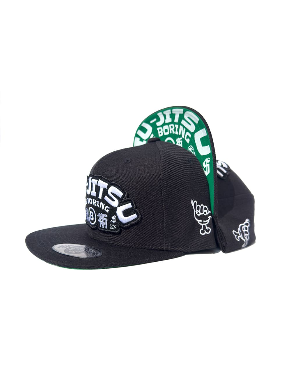 BS™ Black Snapback