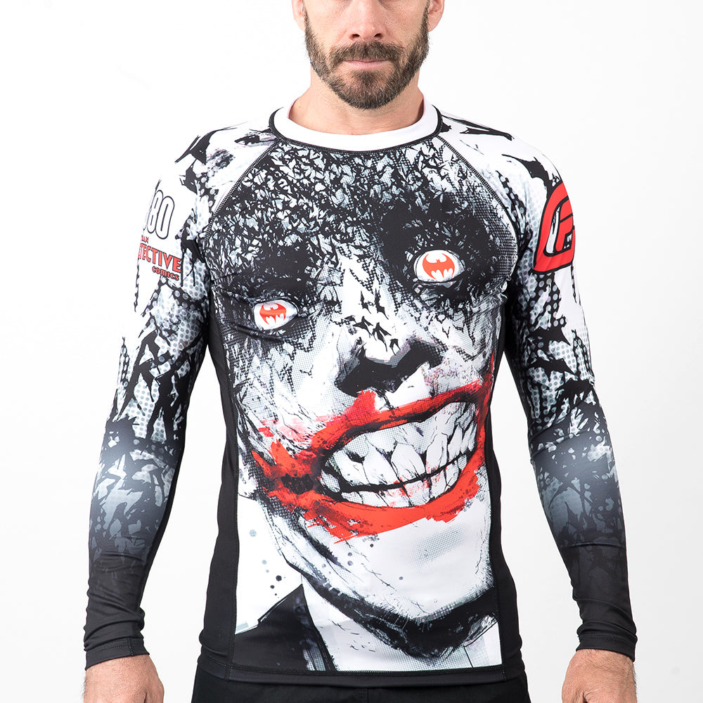 Fusion Fight Gear Tec 880 Joker BJJ Rash Guard Compression Shirt- RETIRED