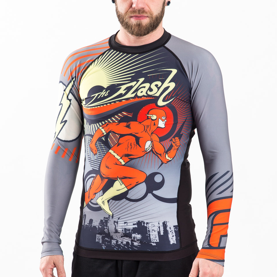Fusion Fight Gear The Flash Running Man BJJ Rash Guard (Retired)
