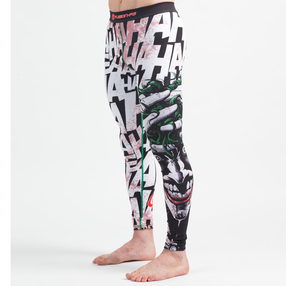 Fusion Fight Gear Batman The Killing Joke BJJ Spats Compression Pants