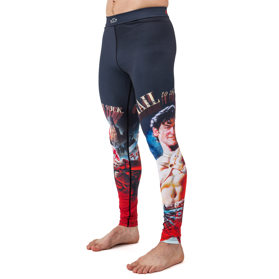 Fusion Fight Gear Army of Darkness Hail to the King Spats Compression Pants