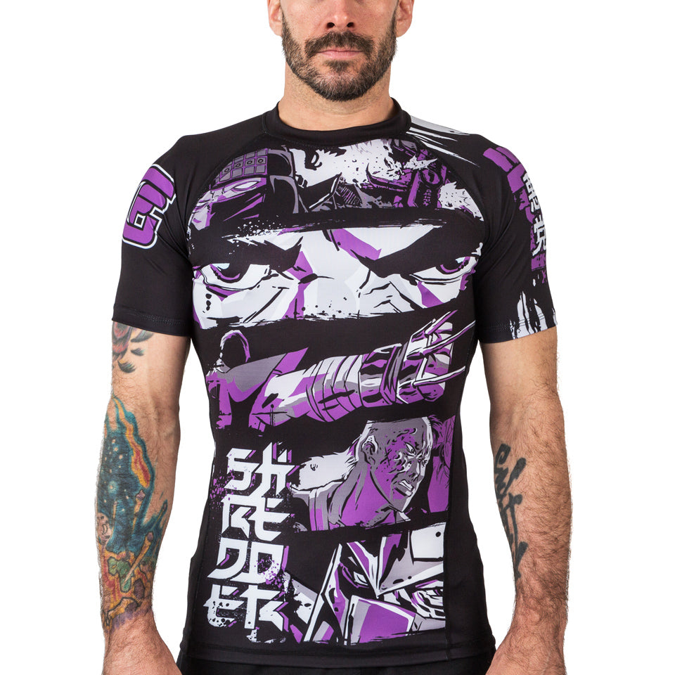 Fusion FG Teenage Mutant Ninja Turtles Shredder Rash Guard- Short Sleeve Adult (RETIRED)