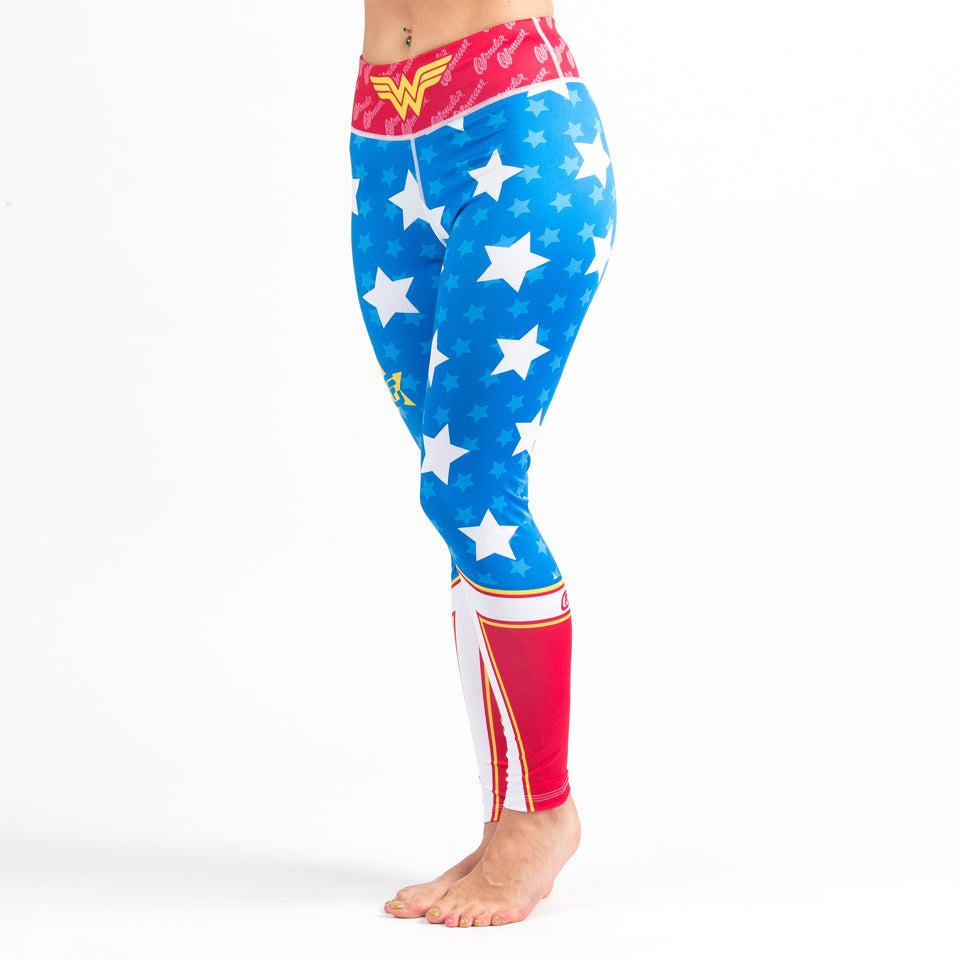 Fusion Fight Gear Wonder Woman BJJ Spats Leggings Tights