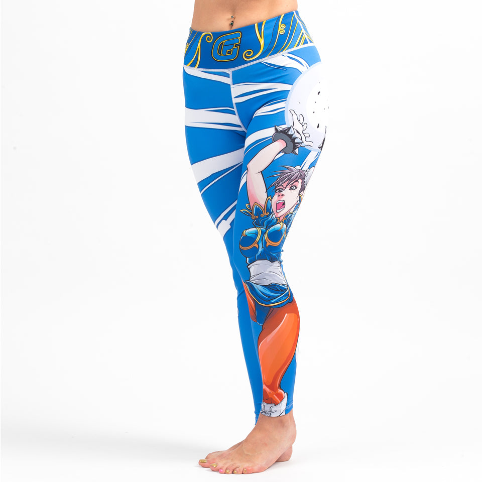Fusion Fight Gear Street Fighter Chun-Li Women's Leggings Spats