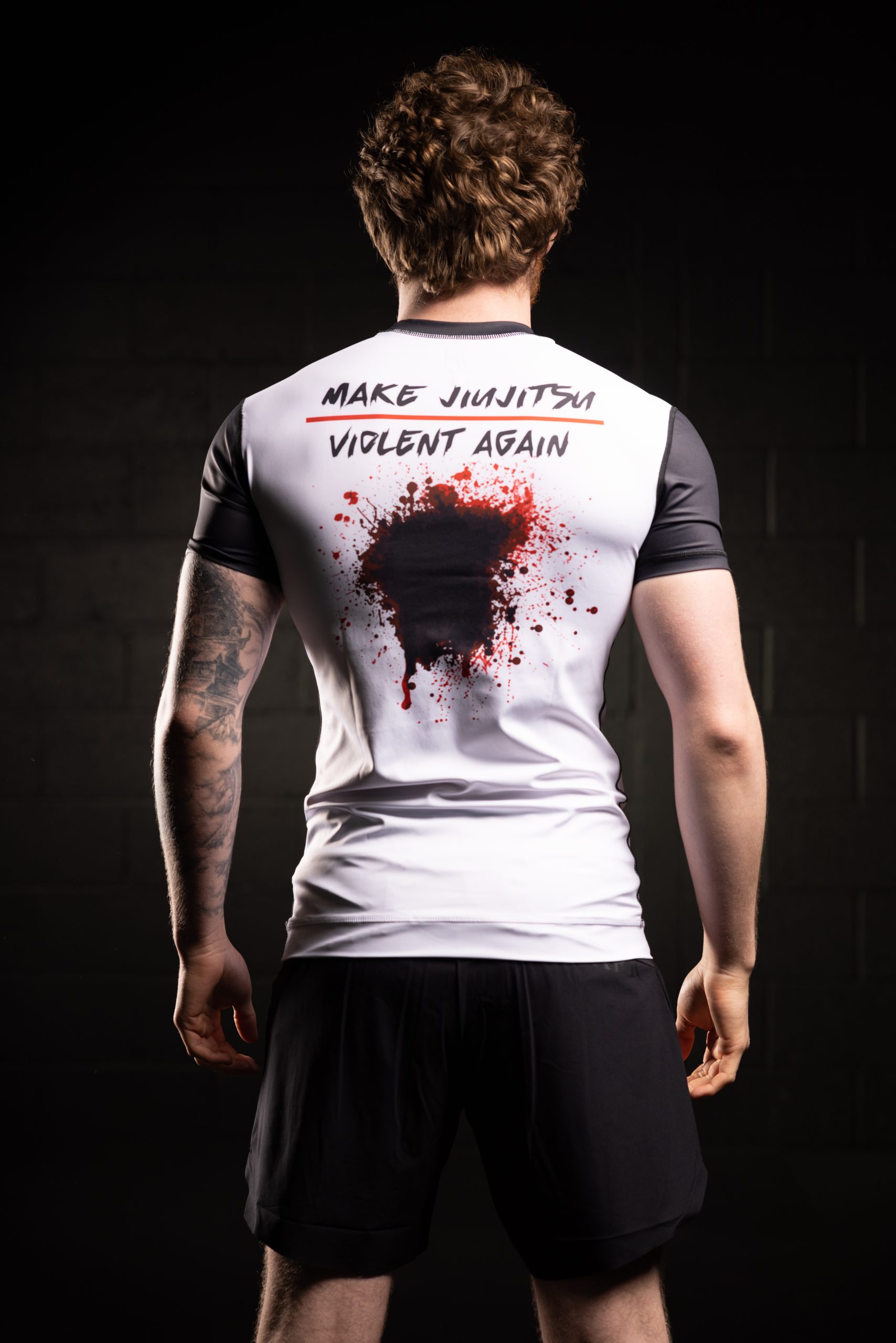 Make Jiujitsu Violent Again Rash Guard