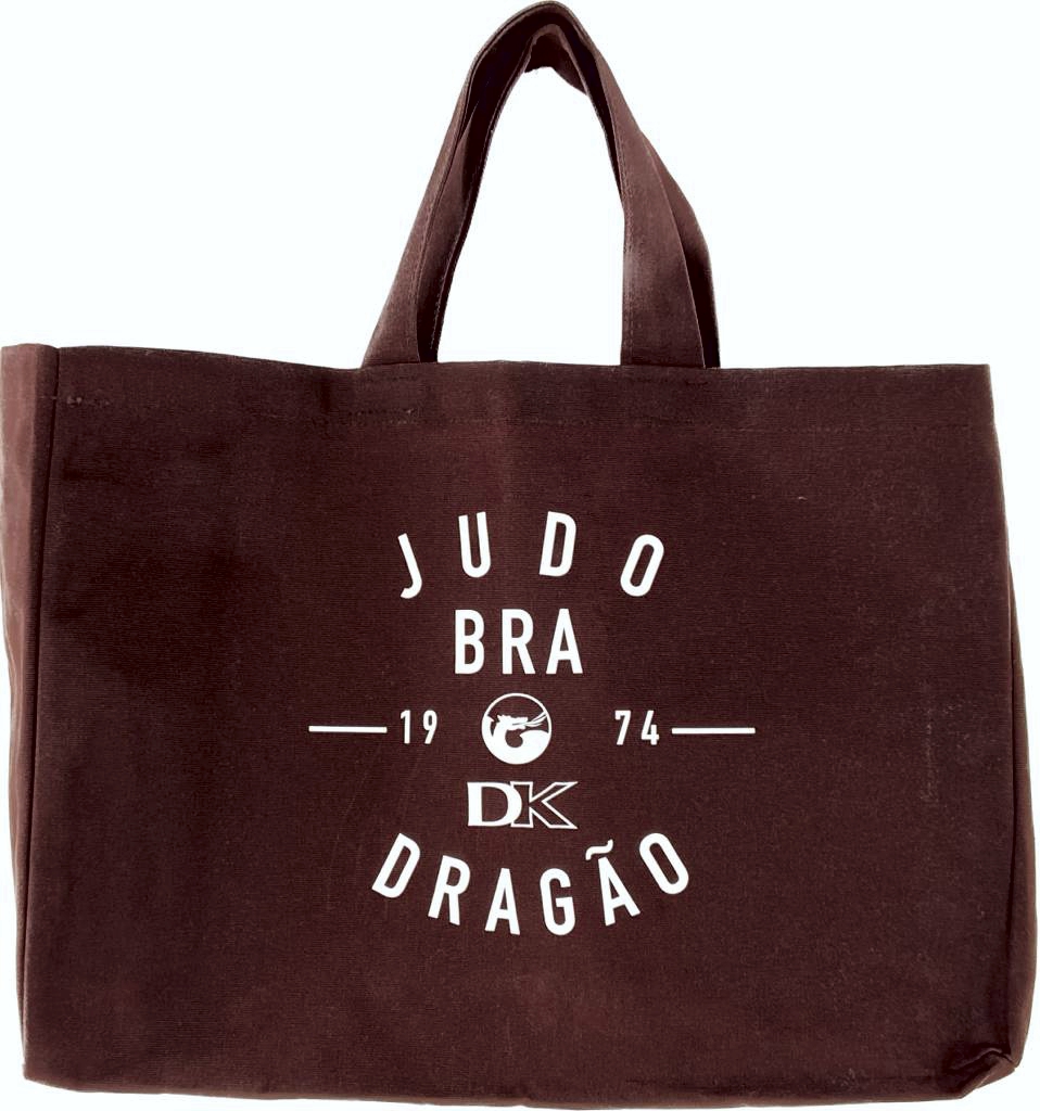 Bag Lona Reforçada Marrom Judo
