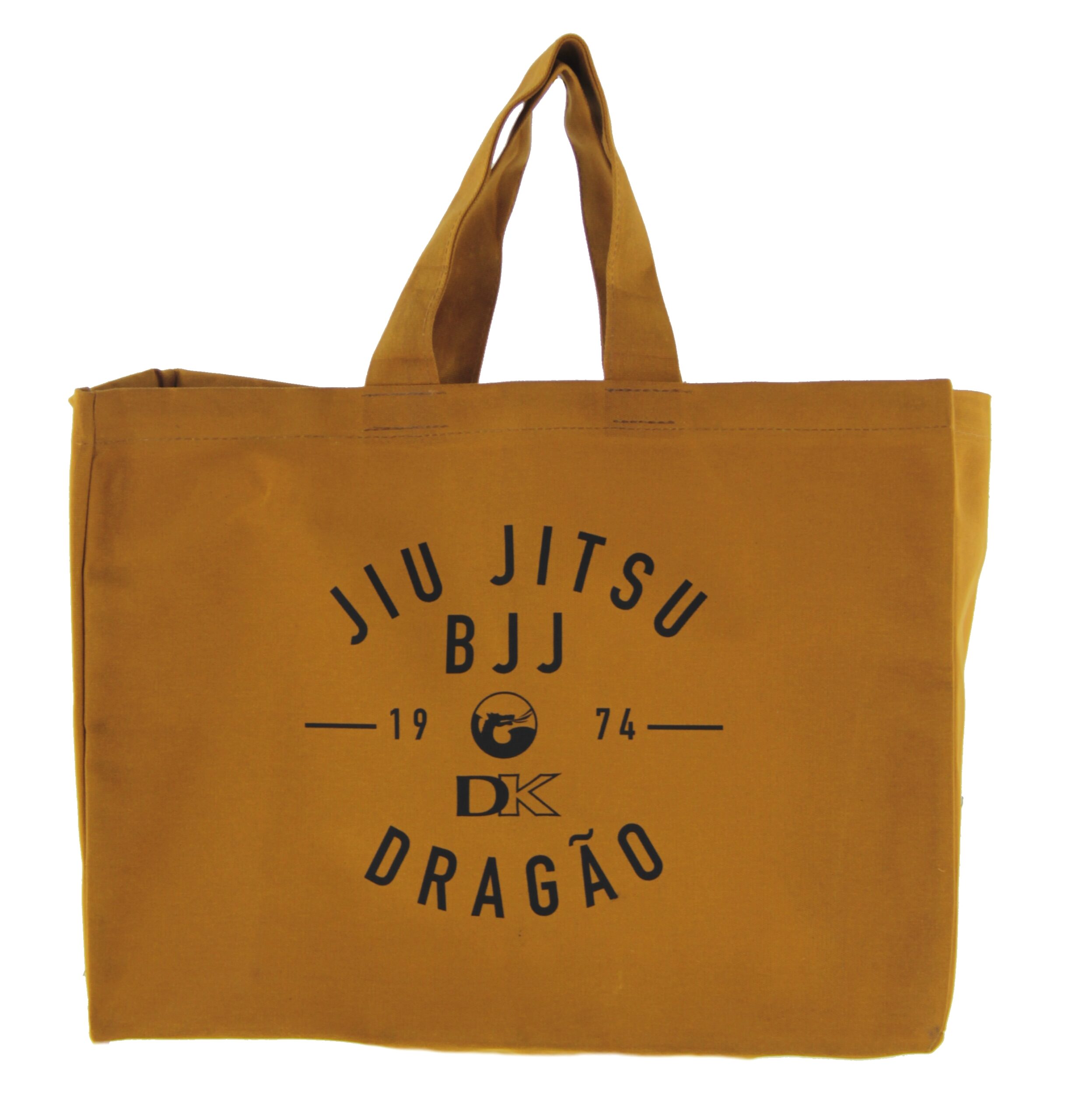 Bag Lona Reforçada Amarela Jiu Jitsu