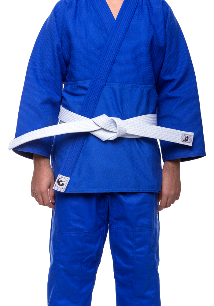 Faixa Dragão Branca Adulto