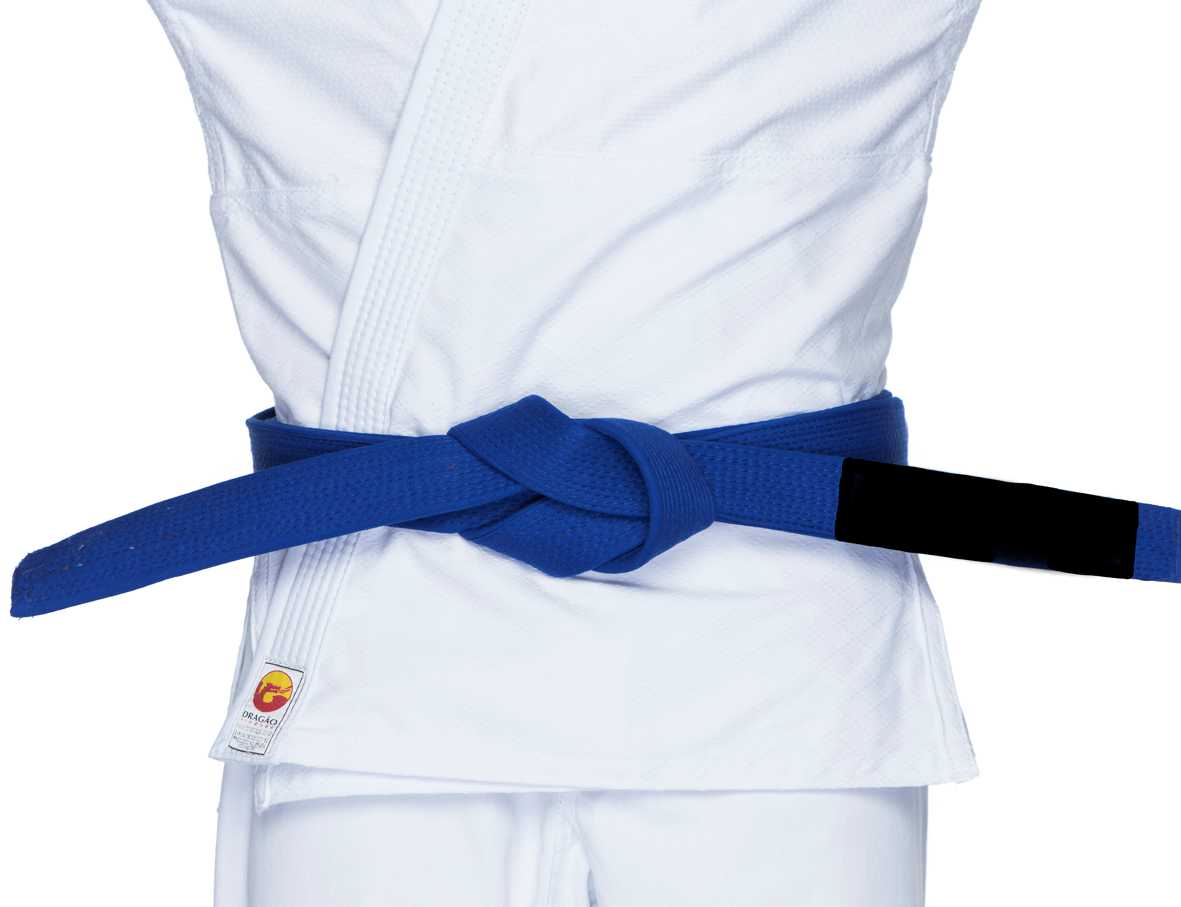 Faixa Dragão Jiu Jitsu Azul Escuro Extra