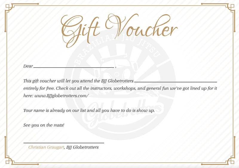 Camp Gift Voucher